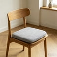 thumbnail image 6 of Summer Linen Chair Cushion, Square Seat Pad, Non Slip Dining Chair Cushion, Office Chair Pad, Flax Fabric Chair Cushion, Breathable Sitting Cushion, 6 of 7