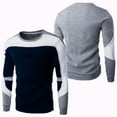 thumbnail image 3 of Men's Long Sleeve T Shirt Comfortable Autumn Casual Wear Breathable Athletic Top for Sports and Daily Use Men's Lightweight Crewneck Tee Tops, 3 of 3