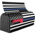 thumbnail image 2 of American Flag Mailbox Covers, Magnetic Post Box Cover Wraps Standard Size 21x18 Inches for Garden Yard Decor, 2 of 6
