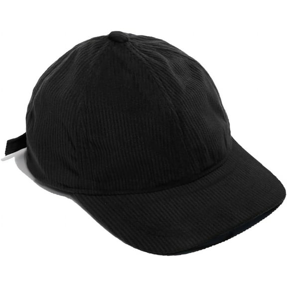 YooGuoGuo Snapback Cap Flat Bill Hat Soft Corduroy Baseball Cap Casual Trucker Dad Hat Street Cap Sun Protection Outdoor Hats