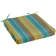 thumbnail image 4 of Sunbrella Sorra Home  Outdoor Corded Chair Cushion 19 in W x 16 in D x 2 in H - Cabana Classic, 4 of 5