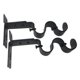 thumbnail image 4 of Juego de 2 Soporte Pared Barra Poste Cortina Sunnimix Soporte de barra de cortina, 4 of 7