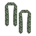 thumbnail image 2 of Fotbe Tropical Palm Leaves1 Printed Class of 2024 Graduation Stole, 2 of 7