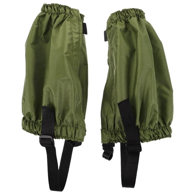 unbranded 2Ud Cubrepiernas Para Escalada En Verde Protección Contra Nieve Barro Y Humedad