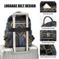 thumbnail image 3 of FORMRS Mini Backpack Purse for Women Travel Daypack Casual Shoulder Bag, Elegant Geometric Pattern, 3 of 7