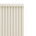 thumbnail image 2 of PowerSellerUSA Vertical Blinds for Patio Doors, 78W x 84L inches Large Window Blind Cordless, Anti Static Vinyl Slats Design With Aluminum Track, 3.5" Vanes Shade with Wand Controls, Solid Alabaster, 2 of 4