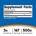 thumbnail image 5 of Nutricost Beta Alanine Powder 500 Grams - Pure Beta Alanine Supplement, 5 of 5
