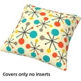 thumbnail image 5 of Mid Century Modern Retro Pillow Covers Set of 4 18x18 Inch Throw Pillow Covers Farmhouse Cushion Case Decor for Sofa Couch Timeless Patterns for Elegant Home Decor, 5 of 6