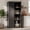 Dark Brown, variant on HOMCOM 71" Tall Kitchen Pantry Cabinet with Soft-Close Hinges, Farmhouse Freestanding Pantry Storage Cabinet with Adjustable Shelves, Espresso