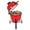 Red, variant on VINGLI 13" Kamado Charcoal Grill Portable Barbecue Grill BBQ Kettle Stand Lid Perfect for Outdoor Camping Patio Backyard Picnic