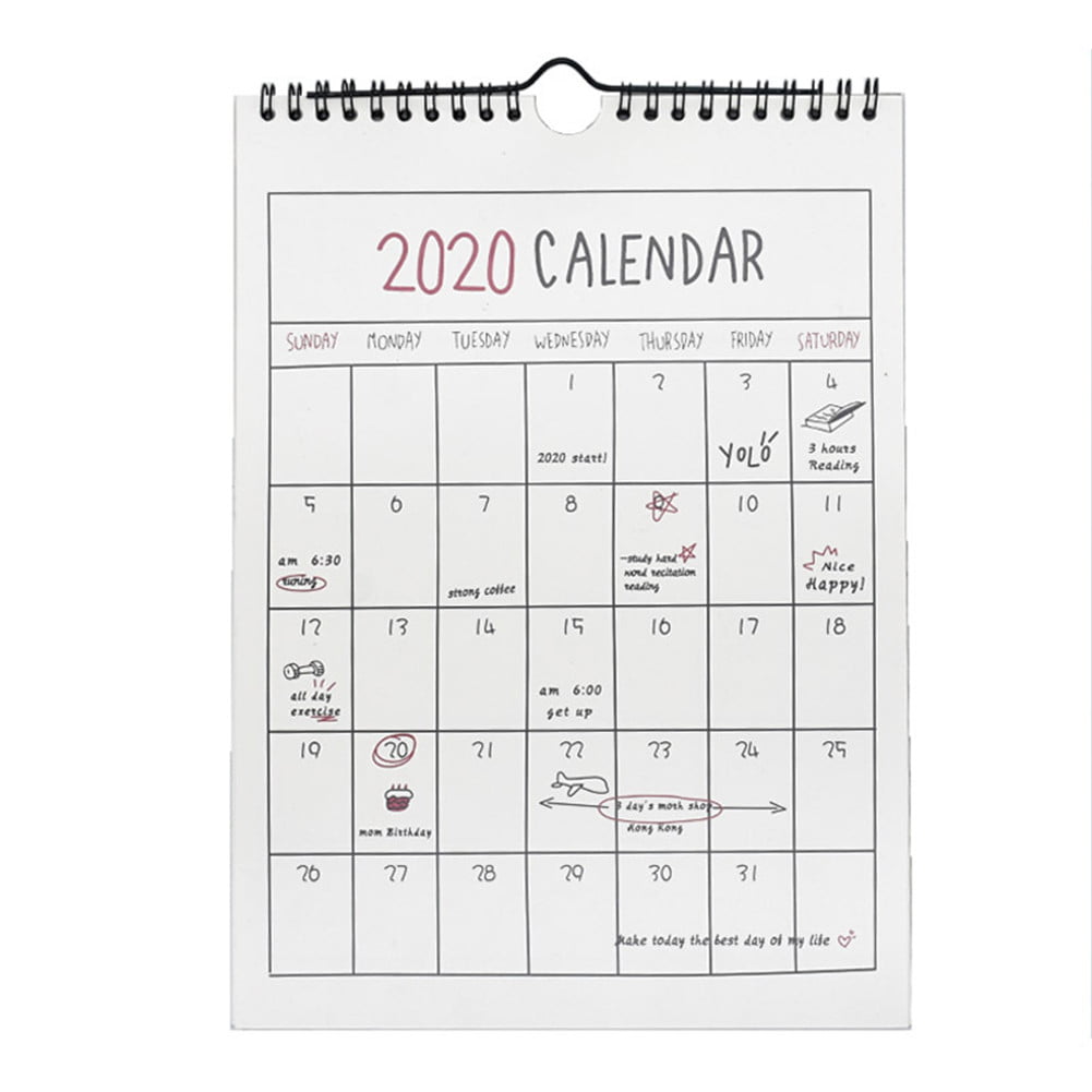 Details about   2021 Block Year Planner Daily Plan Paper Wall Calendar for Office School Home