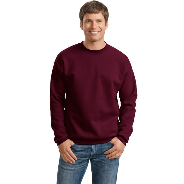 Hanes Men's Long Sleeve Crewneck Sweatshirt - F260 - Walmart.com