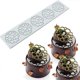 thumbnail image 2 of 6pcs Flower Lace Mat Cake Mold Wedding Cake Silicone Fondant Molds Decors, 2 of 5