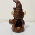 thumbnail image 2 of 1Set Decorative Censer Gnome Shape Light Brown Resin For Home And Office Decor Tea Time, 2 of 8