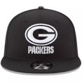 thumbnail image 2 of Gorra Snapback New Era NFL 9FIFTY Green Bay Packers, color blanco y negro, 2 of 5