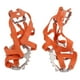 thumbnail image 5 of Empuñaduras para zapatos de escalada en hielo de 18 dientes con bolsa impermeable, color naranja, talla L (41-46), 5 of 8