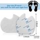 thumbnail image 2 of 24 Piezas Almohadillas de Fieltro para el Antepié Almohadillas de Cojín de Pie Autoadhesivas para Hombres Mujeres Bailando Alivio del Dolor (Blanco), 2 of 5