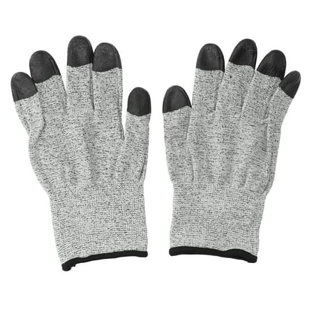 

9.1in Durable Wear-Resistant Multi-Purpose Safety Glove High-Density HPPE PU Coated Cut-Resistant Gloves