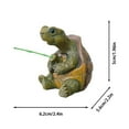 thumbnail image 3 of Turtle Fishing Statue, Resin Garden & Pond Decor - Cute Tortoise Sculpture for Outdoor Patio, Pool, Garden Decor, Handmade Crafts & Ideal Gift, 3 of 3