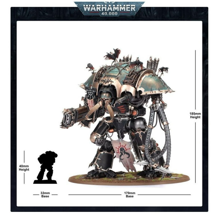 Games Workshop Warhammer 40,000 Chaos Knights Knight