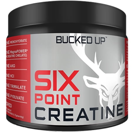 Bucked Up 6 Point Creatine Powder (30 Servings)