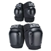 187 Killer Pads Knee Pads, Elbow Pads Combo Pack, Black, Small / Medium