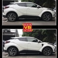 thumbnail image 2 of 2Pcs Car Side Wing Air Flow Fender Grill Intake Vent Trim for Toyota CHR C-HR 2016-2018, 2 of 5
