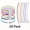 Assorted Colors-25pcs, variant on 25 Pack Stainless Steel Wire Keychains, 2mm Heavy Duty Coated Cable Key Rings, 6 Inch Silver Hanging Loops for Luggage Tags, Car Keys, ID Tags, and Kitchen Utensils
