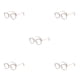 thumbnail image 3 of Sonducket 1 par de gafas de Metal para mujer, estilo y sencillo, ultraligeras, inastillables, HD, universales, para chicas y señoras, Type2 NO2, 3 of 6