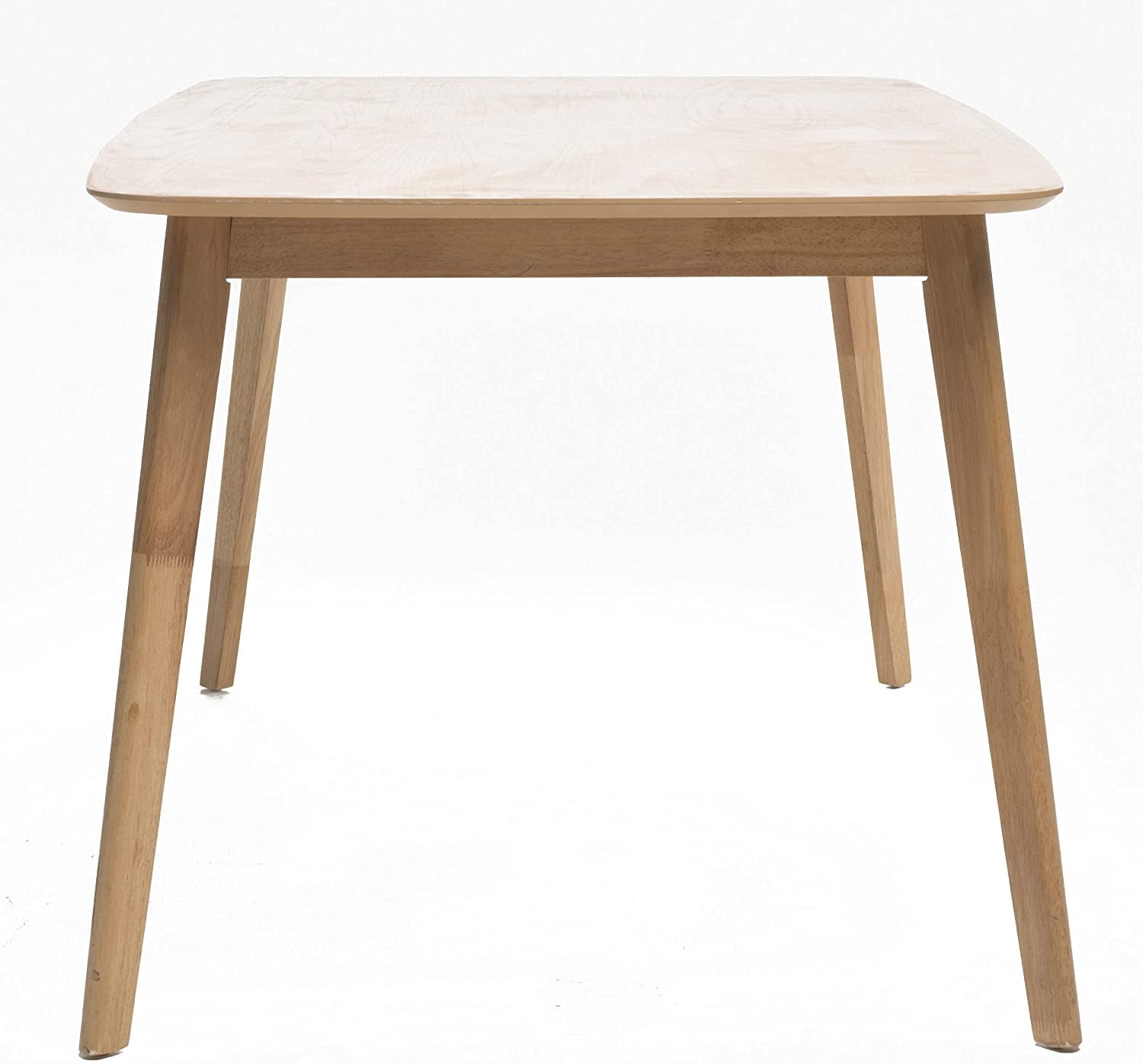 ZXNYH Wood Dining Table, Natural Oak Finish - Walmart.com