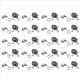 thumbnail image 1 of 20X Puerta del Gabinete Cuarto de Vuelta Seguridad Tubular Leva Cerradura W Llaves, 1 of 5