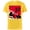 Yellow, variant on Disney Racing 12th Birthday 12 Years Old Mickey Mouse Racer - Short Sleeve Cotton T-Shirt for Adults - Customized-Black