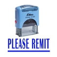 thumbnail image 1 of PLEASE REMIT Self Inking Rubber Stamp Custom Shiny Office Stationary Stamp, 1 of 1