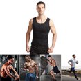 thumbnail image 3 of Hombres adelgazamiento cuerpo fajas corsé chaleco Abdomen Control cintura Fitness ropa interior Tmvgtek Para estrenar, 3 of 9