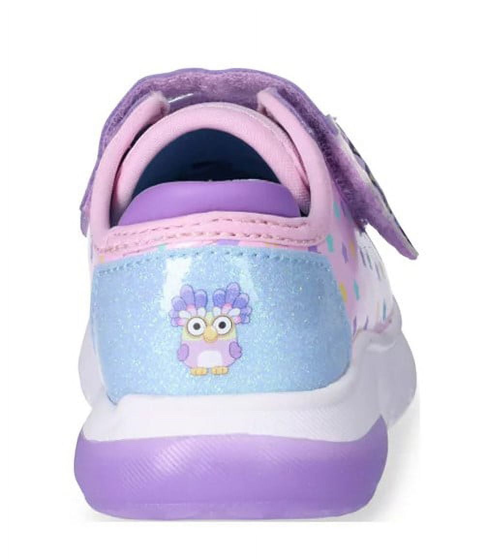 Bluey Toddler Girls Athletic Light Up Sneaker, Sizes 5-10