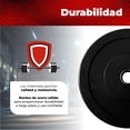 thumbnail image 2 of Par De Discos Olímpicos 10 Kg X-Rush Negro, 2 of 7