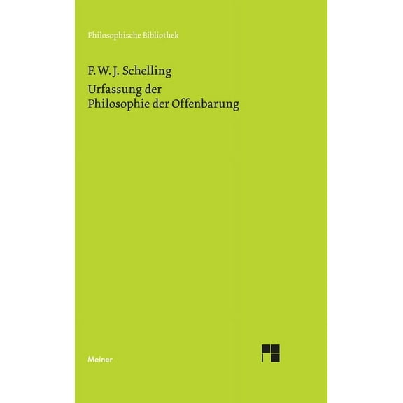 Urfassung der Philosophie der Offenbarung (Hardcover)