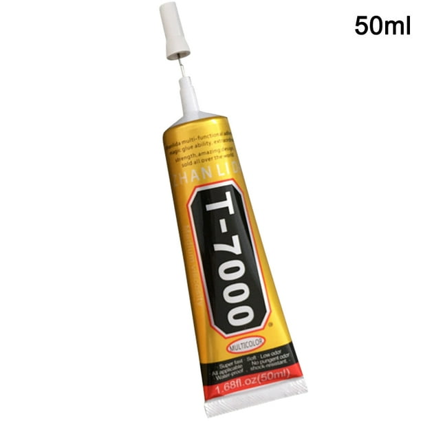 T7000 Black Glue Mobile Phone Frame Electronic Universal Glue 50ml T7000 Adhesive Multi Purpose Glue Paste Suitable For Cell Phone Glass Wooden Jewelery Paper Ceramics Wood Walmart Com