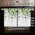 thumbnail image 2 of Green Eucalyptus Leaves 1 Pack Kitchen Towel, Water Absorbent Dish Towel, Watercolor Summer Botanical Decorative Hand Towels - Quick Drying Cloth for Cooking Baking, 18x28 Inch, 2 of 8