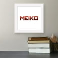 thumbnail image 5 of Gallery Pops Hatsune Miku - Meiko Logo Wall Art, White Framed Version, 12" x 12", 5 of 5