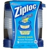 Ziploc Smart Snap Seal Container with Lid Variety Pack, 9 Count