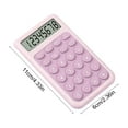 thumbnail image 3 of Scientific Calculator for s, 240 Functions with LCD Display, Portable Pocket Calculator for Exams and Basic Math(Purple), 3 of 4