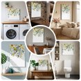 thumbnail image 6 of Ships Next Day Canvas Wall Art 10"x10",Flowers Eucalyptus Wood Framed Canvas Print Painting,Rustic Botanical Daisy Leaves Floral Ready to Hang Small Picture Wall Decor for Home Kitchen Nursery Office, 6 of 9