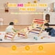 thumbnail image 3 of VEVOR Pikler Triangle Set, 5 en 1 juguetes de escalada para niños pequeños, juego de escalada Montessori con triángulo, rampa y arco, gimnasio de escalada de madera de gran tamaño, 3 of 9