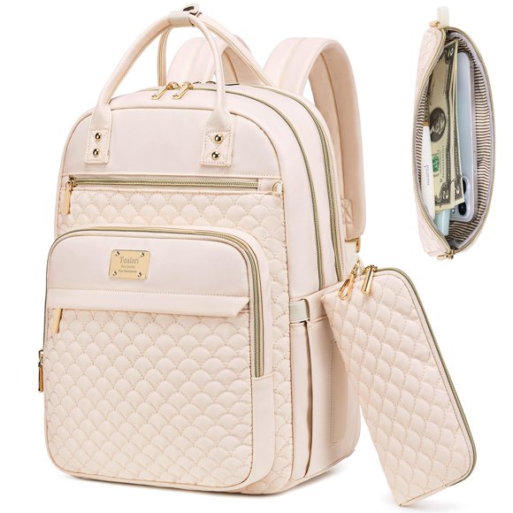 Mochila para portátil Tealari para mujer de 15,6 pulgadas, resistente al agua