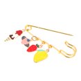 thumbnail image 4 of Broche pour Femmes Vêtements pour Filles Broche Dessin Animé Col à Revers Robe Chandail Broche en Alliage, 4 of 8