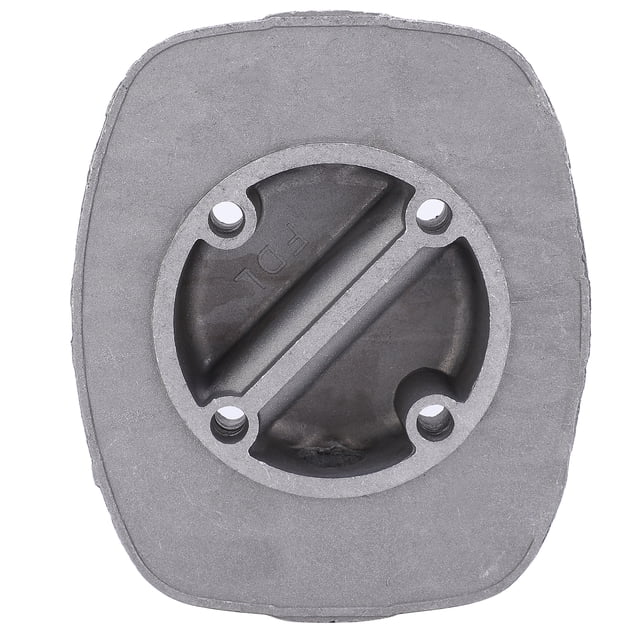 Cabezal de Cilindro Doble, Cabezal de Cilindro de Compresor de Aire Duradero de 42x42 mm, Coleta de aluminio Fundido para compresores de Aire Herramientas de hardware