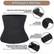 thumbnail image 3 of Waist Trainer For Women Snatch Bandage Tummy Sweat Wrap Plus Size Workout Waist Trimmer For Gym Sport, 3 of 5