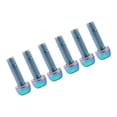 thumbnail image 4 of Pernos de vástago de bicicleta de 6 piezas, tornillo fijo para manillar de bicicleta de montaña 25x5.88mm Zulema Tornillo de vástago de bicicleta, 4 of 8