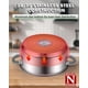 thumbnail image 5 of Cook N Home - Batería de cocina (acero inoxidable), color plateado, Silcone handle, Plateado, 12 piezas, 1, 5 of 5